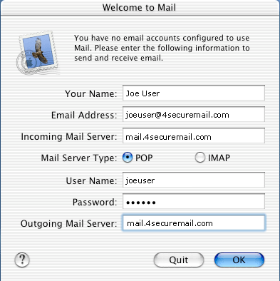 secure email service for mac